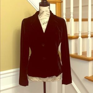 BLACK VELVET BLAZER NWOT SZ. 2